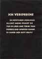 Deutsches Jungvolk, Gelöbnis"Ich Verspreche" DIN A5