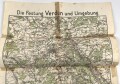 "Karte der Festung Verdun und Umgebung" Maße: x cm, geklebt