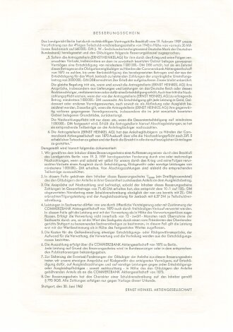 Deutschland nach 1945, Ernst Heinkel Aktiengesellschaft...