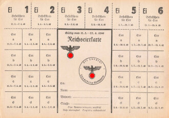 "Reichseierkarte" der Stadt Landsberg,...