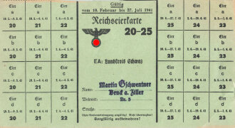 "Reichseierkarte" des Landkreis Schaz,...