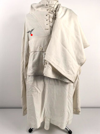 Luftwaffe, Wintertarnjacke mit Hose, so in der...