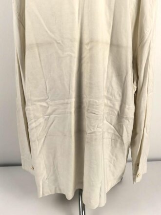 Luftwaffe, Wintertarnjacke mit Hose, so in der Notausrüstung von Flugzeugen geführt. Ungetragenes Set, keinerlei Stempelung, der Adler direkt ausgestickt, habe ich so noch nie gesehen.