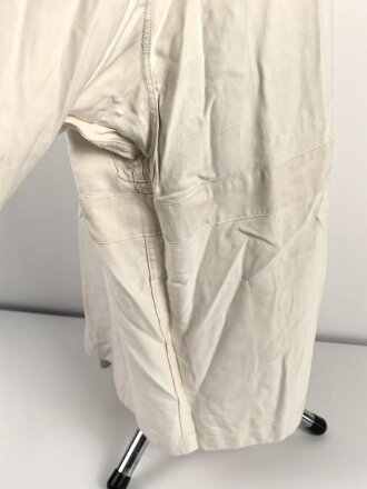Luftwaffe, Wintertarnjacke mit Hose, so in der Notausrüstung von Flugzeugen geführt. Ungetragenes Set, keinerlei Stempelung, der Adler direkt ausgestickt, habe ich so noch nie gesehen.