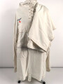 Luftwaffe, Wintertarnjacke mit Hose, so in der Notausrüstung von Flugzeugen geführt. Ungetragenes Set, keinerlei Stempelung, der Adler direkt ausgestickt, habe ich so noch nie gesehen.