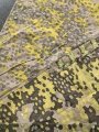 Waffen SS , Zeltbahn "Platane "Tarn, getragenes Stück mit Nummern "1" und "5" Hersteller "Warei Berlin"