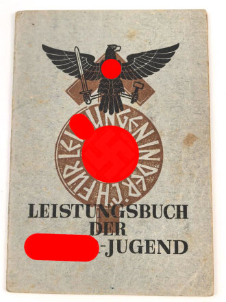 Ausweise eines Angehörigen der Flieger HJ und des NSFK. Träger des HJ Schießabzeichen sowie des HJ Leistungsabzeichen in silber.