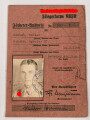 NS Fliegerkorps NSFK, Förderer Ausweis datiert 1937