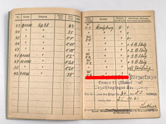 NS Fliegerkorps NSFK, Gruppe Ausweise eines Gleit- und Segelfliegers