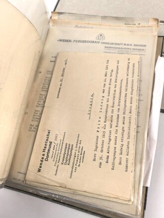 Umfangreicher Papiernachlass eines Angehörigen der Hitlerjugend Bremen