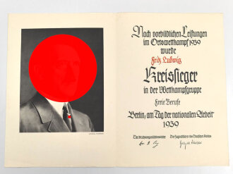 Umfangreicher Papiernachlass eines Angehörigen der Hitlerjugend Bremen