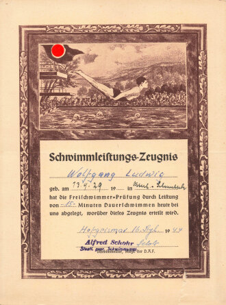 Umfangreicher Papiernachlass eines Angehörigen der Hitlerjugend Bremen