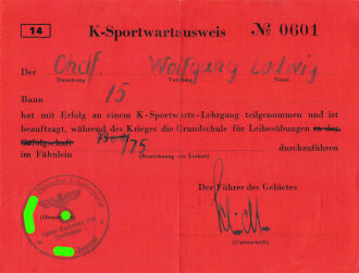 Umfangreicher Papiernachlass eines Angehörigen der Hitlerjugend Bremen