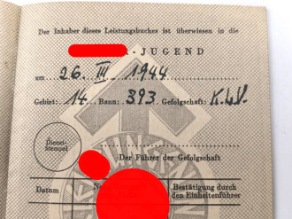 Umfangreicher Papiernachlass eines Angehörigen der Hitlerjugend Bremen