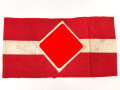 Armbinde für Angehörige der Hitlerjugend. Leicht angeschmutztes Stück