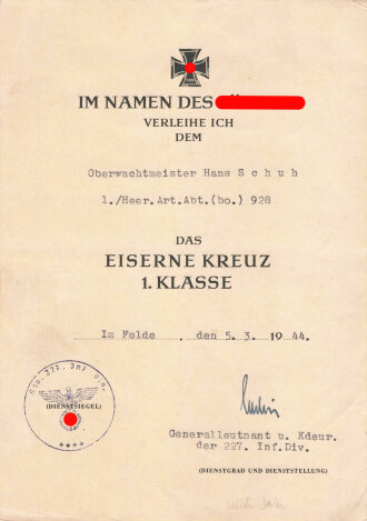 Heeresküstenartillerie, Papiernachlass eines Angehörigen in der Abteilung 928 , eingesetzt im Raum Leningrad mit 10,5 cm Kanonen tschechischer Bauart.