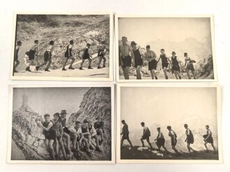 Mitglieds Ausweis Hitlerjugendeines Angehörigen aus Öhringen. Dazu weitere Ausweise und Fotos