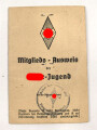 Mitglieds Ausweis Hitlerjugendeines Angehörigen aus Öhringen. Dazu weitere Ausweise und Fotos