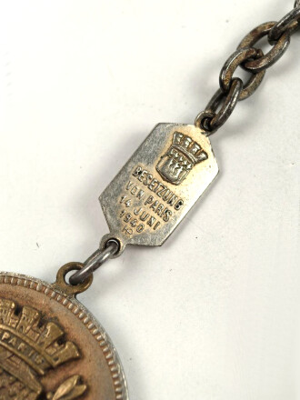 Andenken " Besetzung von Paris 14.Juni 1940" Durchmesser 33mm