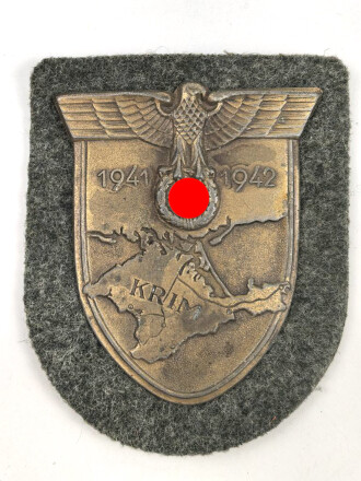 Krimschild, nicht magnetisches Stück in sehr gutem Zustand, laut Vorbesitzer Hersteller Deumer, Variante 3