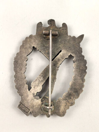 Infanteriesturmabzeichen in Silber, Hersteller L/51 für Wiedmann Frankfurt