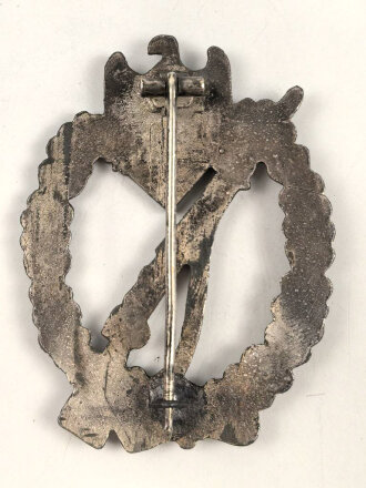 Infanteriesturmabzeichen in Silber, Zink versilbert