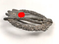 Infanteriesturmabzeichen in Silber, Zink versilbert