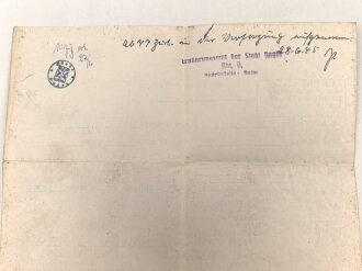 Wehrpaß Heer, eingestellt am 2.9.1940 bei schwere Artillerie Ersatz Abteilung 40 ( mot )