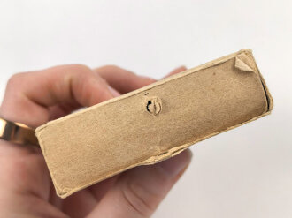 Umkarton für Eisernes Kreuz 1. Klasse 1939 im Etui. Hersteller Paul Meybauer Berlin