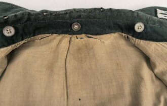 Heer, Feldbluse für Mannschaften Modell 1936. Stark getragenes Kammerstück, die Effekten neuzeitlich ergänzt