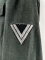 Heer, Feldbluse für Mannschaften Modell 1936. Stark getragenes Kammerstück, die Effekten neuzeitlich ergänzt