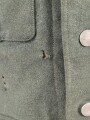 Heer, Feldbluse für Mannschaften Modell 1936. Stark getragenes Kammerstück, die Effekten neuzeitlich ergänzt