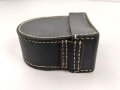 Tasche aus Ersatzmaterial für eine Stationsuhr / Funkraumuhr der Wehrmacht. Neuwertiger Zustand, datiert 1942