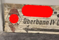 Gewaltiger Wegweiser Hitlerjugend Oberbann IV Oberhessen. Maße etwa 370 x 100cm. Originallack,  KEIN VERSAND