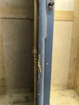 Luftwaffe Spind datiert 1940. Originallack, guter Zustand. Kein Versand