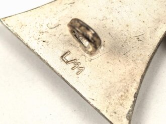 Eisernes Kreuz 1. Klasse 1939, Hersteller L/11 ohne ! Kasten für Deumer Lüdenscheid. Ungetragenes, magnetisches Stück mit vollständiger Schwärzung.