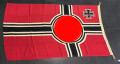Kriegsmarine, Reichskriegsflagge 80 x 135cm, Markiert " LOH. Kr. Fl." Sehr guter Zustand
