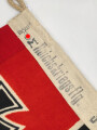Kriegsmarine, Reichskriegsflagge 50 x 85cm, kleine Ausführung für U-Boote. Sehr guter Zustand
