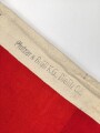 Kriegsmarine, Reichskriegsflagge 50 x 85cm, kleine Ausführung für U-Boote. Sehr guter Zustand