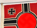 Kriegsmarine, Reichskriegsflagge 50 x 85cm, kleine Ausführung für U-Boote. Sehr guter Zustand