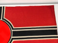 Kriegsmarine, Reichskriegsflagge 50 x 85cm, kleine Ausführung für U-Boote. Sehr guter Zustand