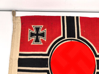 Kriegsmarine, Reichskriegsflagge 50 x 85cm, kleine...