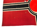 Kriegsmarine, Reichskriegsflagge 50 x 85cm, kleine Ausführung für U-Boote. Altersspuren