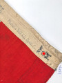 Kriegsmarine, Reichskriegsflagge 50 x 85cm, kleine Ausführung für U-Boote. Altersspuren