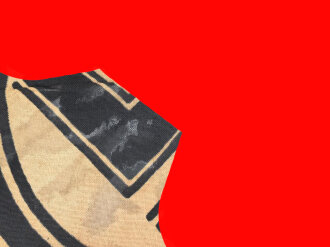 Kriegsmarine, Reichskriegsflagge 50 x 80cm, kleine Ausführung für U-Boote. Altersspuren