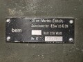 Kriegsmarine, 25cm Marine Einheits Scheinwerfer EsW 25 C 30, Hersteller bem. Originallack, Funktion nicht geprüft