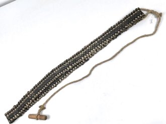 Zugriemen aus Ersatzmaterial Wehrmacht. Unter anderem zu...