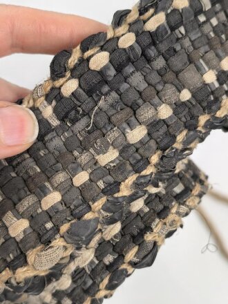 Zugriemen aus Ersatzmaterial Wehrmacht. Unter anderem zu ziehen eines Akja Schlittens. Guter Zustand