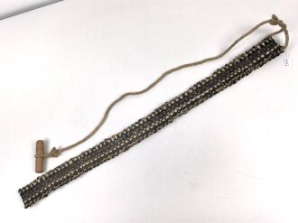 Zugriemen aus Ersatzmaterial Wehrmacht. Unter anderem zu ziehen eines Akja Schlittens. Guter Zustand