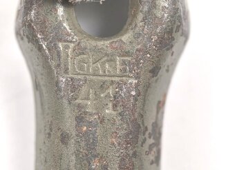 Eiserner Zelthäring Wehrmacht, Originallack, datiert 1941